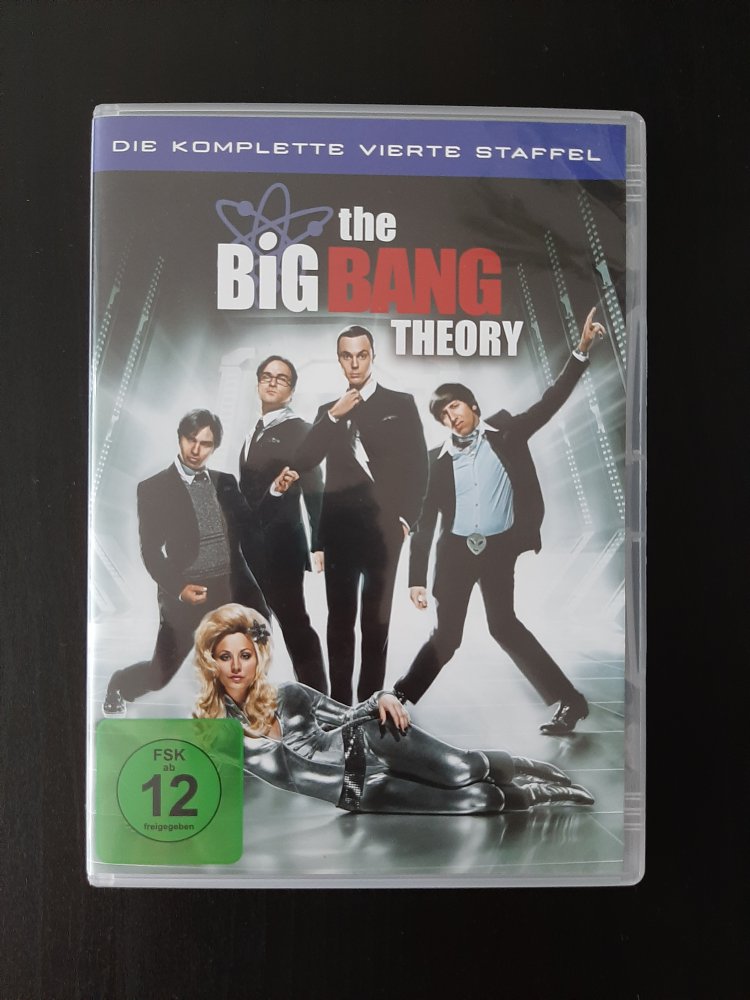 The Big Bang Theory - Die komplette vierte Staffel | Season 4 | US-Sitcom | DVD-Box | Serie 