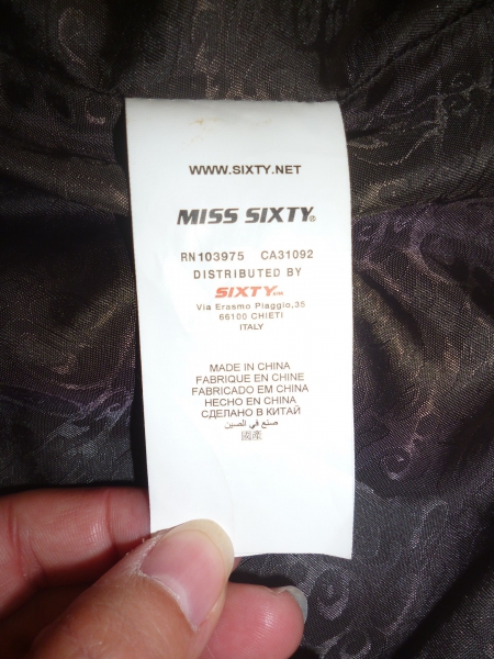 Miss Sixty ANICET - Winterjacke - Felljacke - braun Gr. S