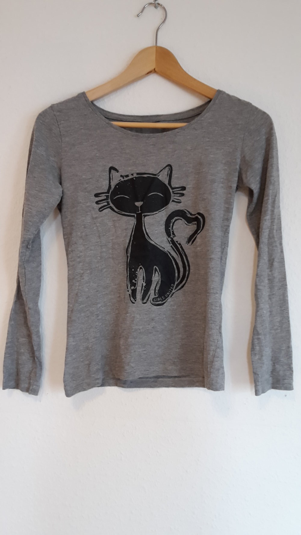Shirt schwarze Katze