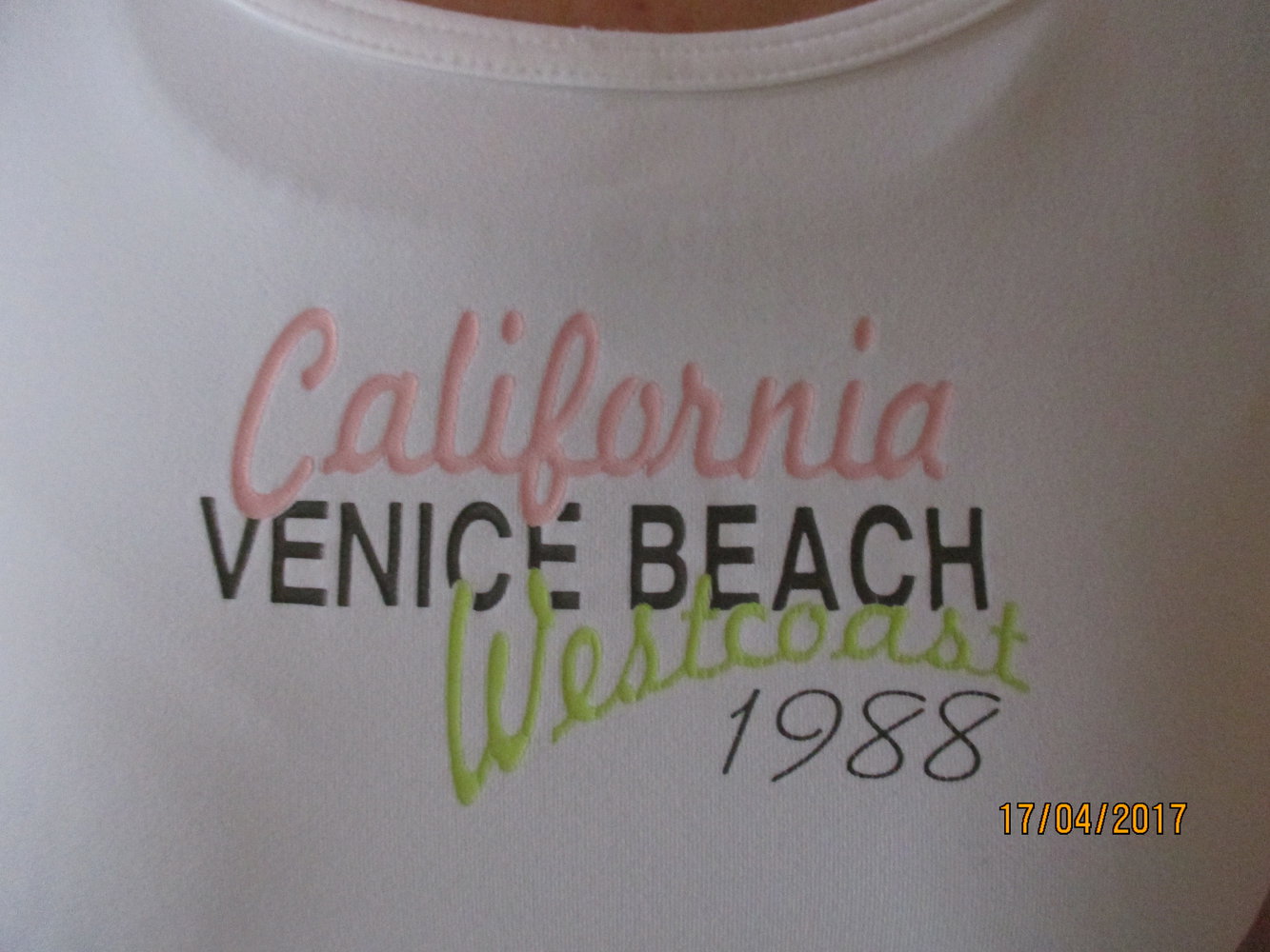 Weißes T-Shirt von Venice Beach, Gr. S