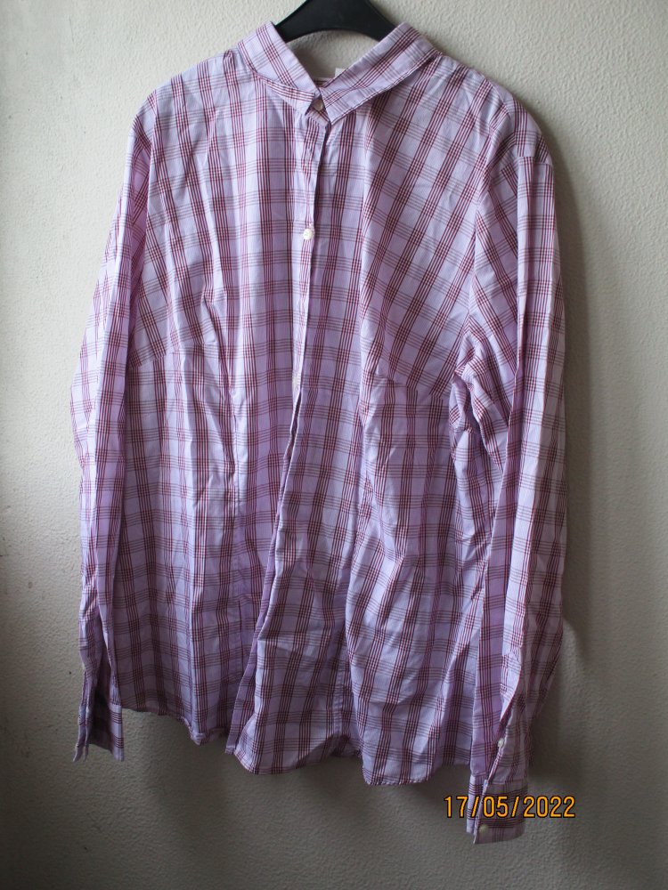 Keine Angabe - Bluse von Schiesser, rot/weiß, Größe 46 :: Kleiderkorb.at