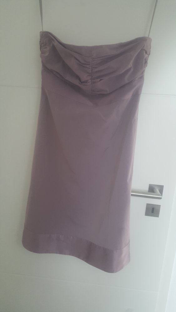 Abendkleid Trägerlos Esprit lavendelfarbend