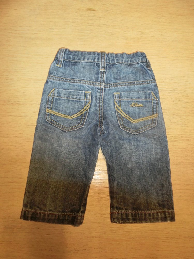 s.Oliver - Baby Hose Jeans Jeanshose blau Gr. 74