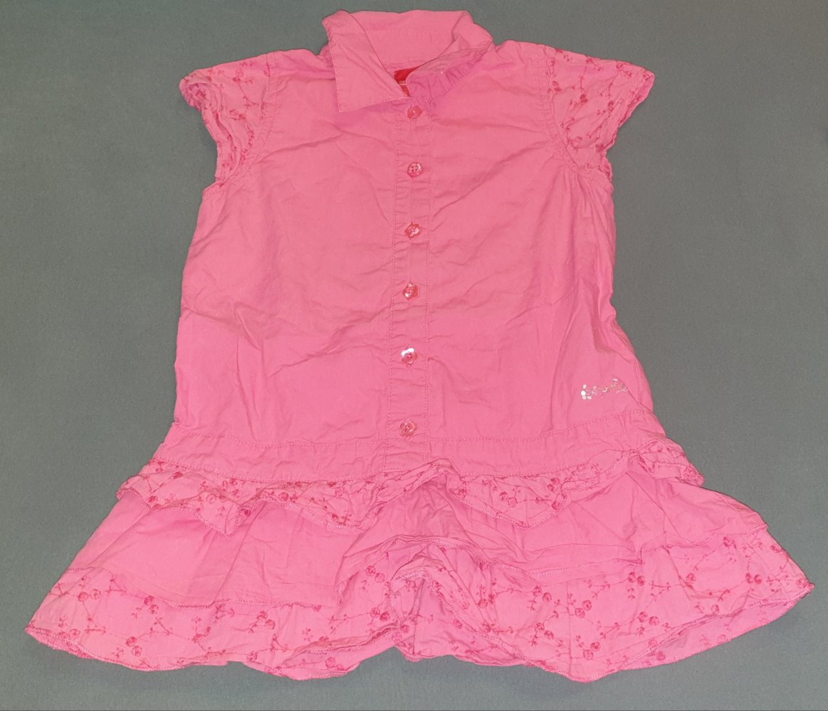  Esprit Mädchen Kleid rosa Gr. 92