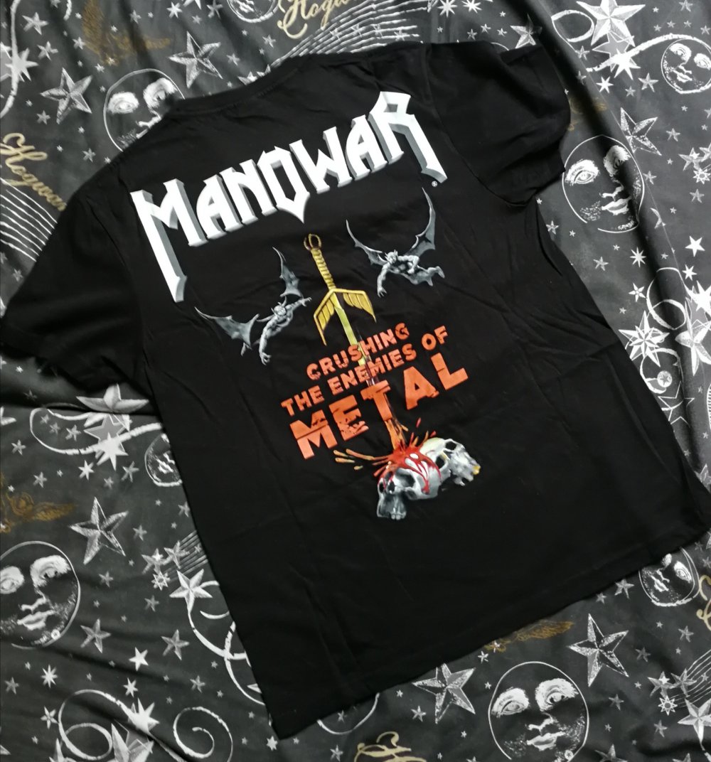 Manowar Merchandise! Bandshirt Heavy Metal Pathos 