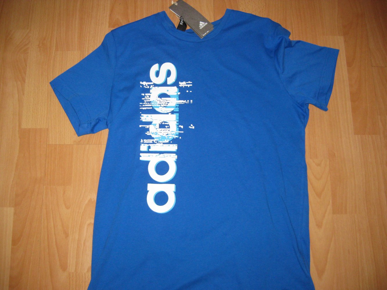 Adidas Original - adidas Herren Ess Linear T-Shirt AY180 - blau Gr M NEU  mit Etikett :: Kleiderkorb.at