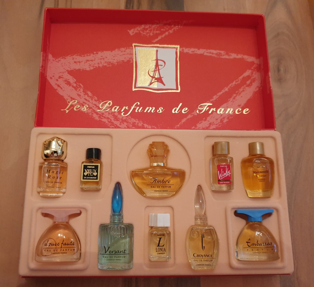 Charrier Les Parfums de France EDP / Eau de Parfum Miniatur Set 10 Flacons  :: Kleiderkorb.at
